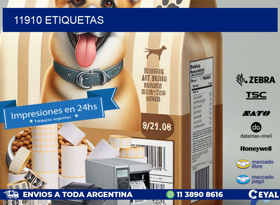 11910 ETIQUETAS