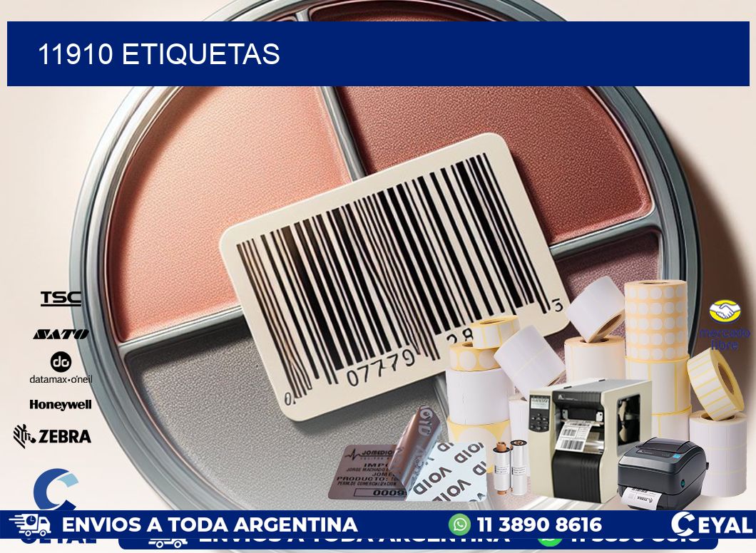 11910 ETIQUETAS