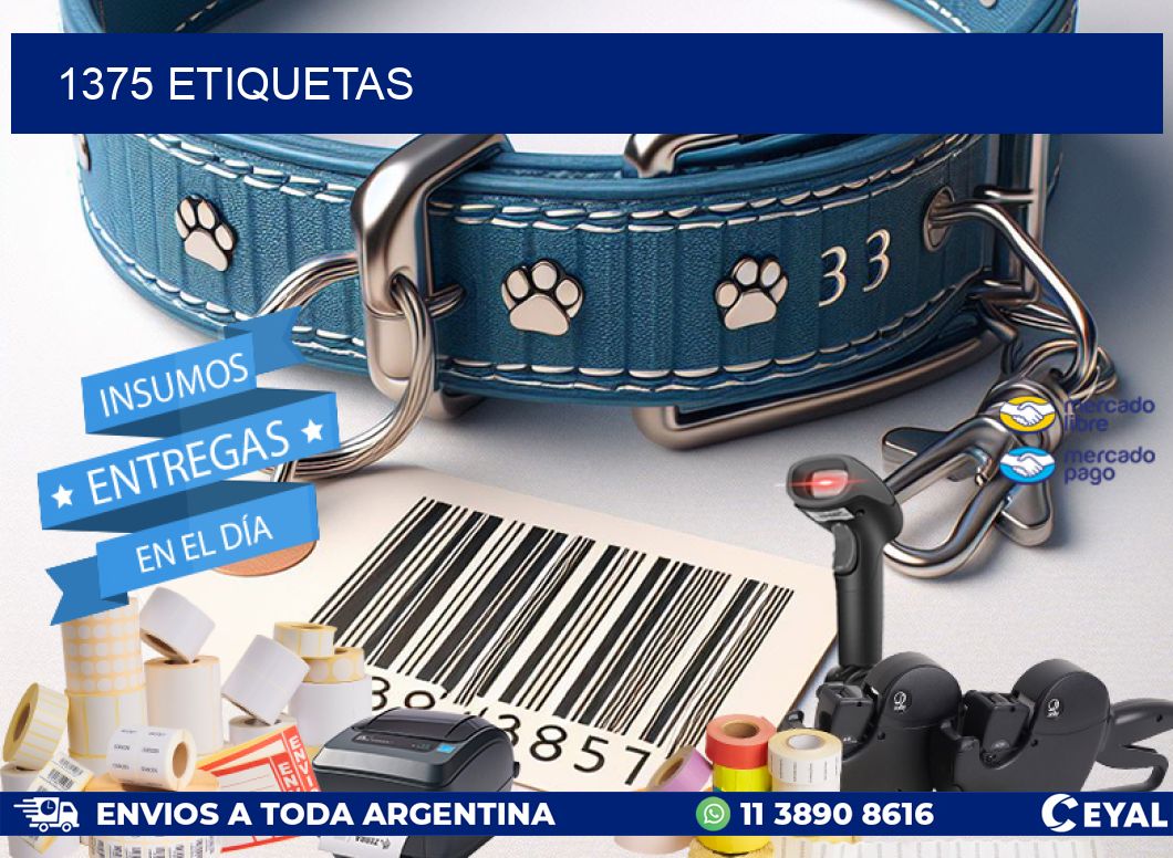 1375 ETIQUETAS