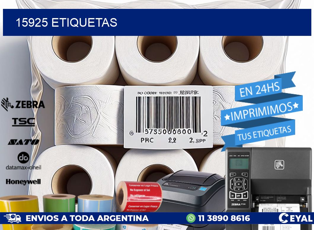 15925 ETIQUETAS