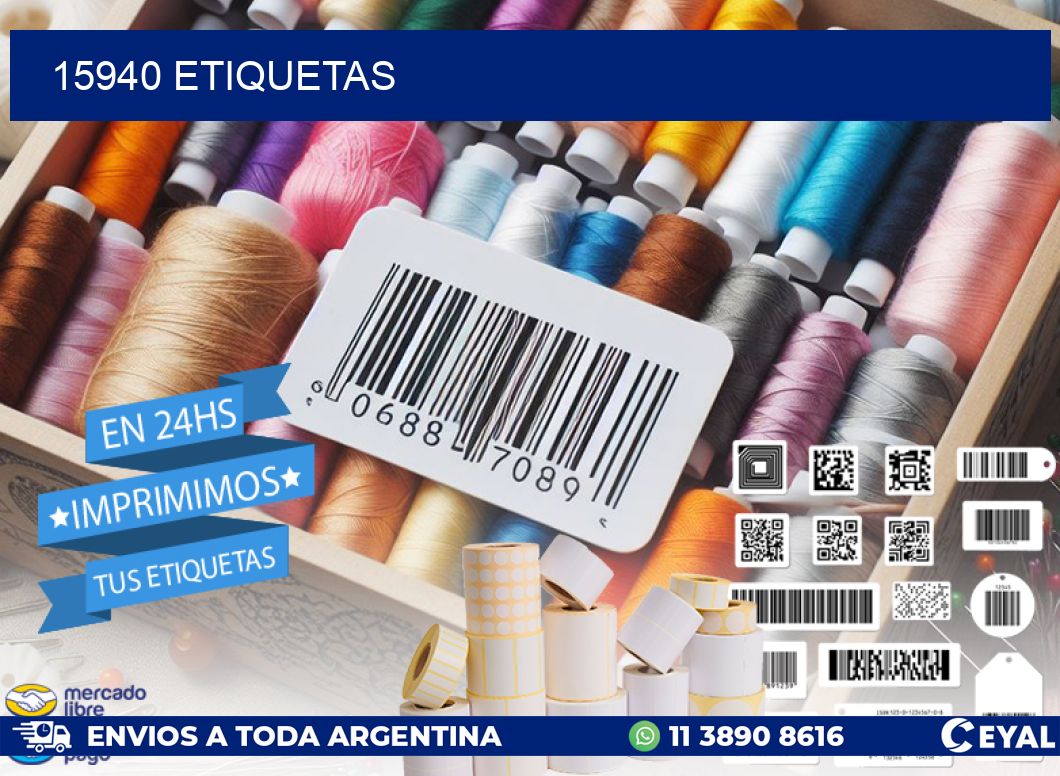 15940 ETIQUETAS