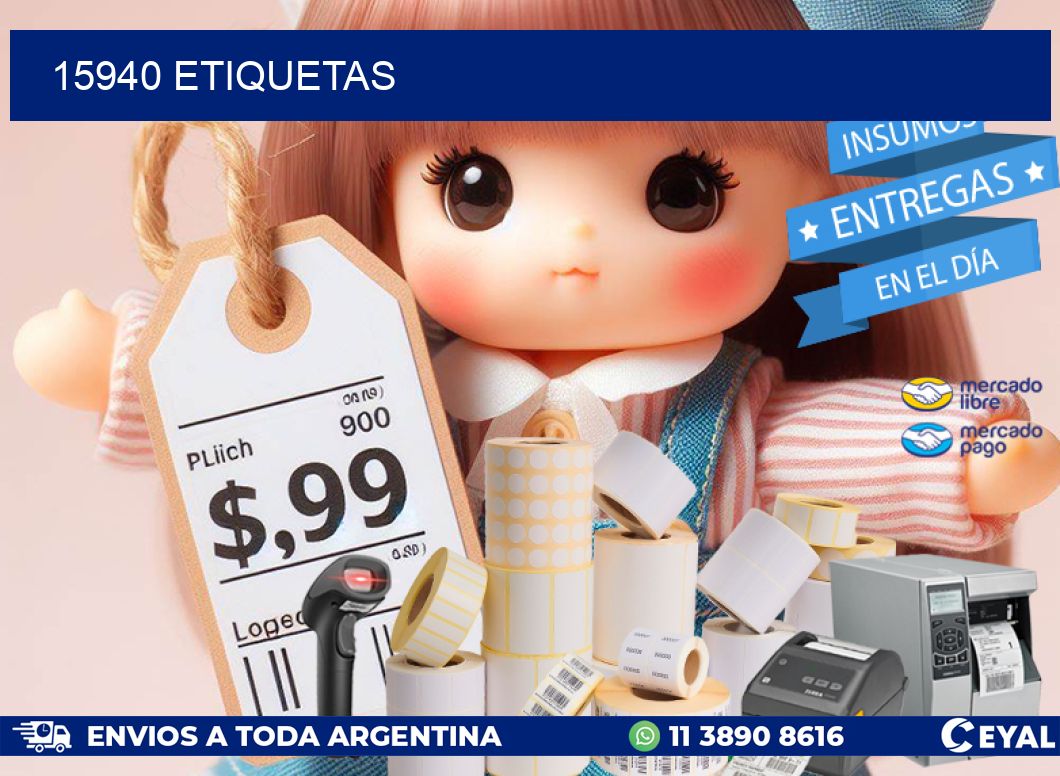 15940 ETIQUETAS
