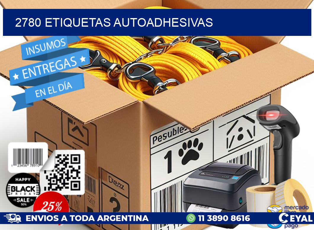 2780 ETIQUETAS AUTOADHESIVAS