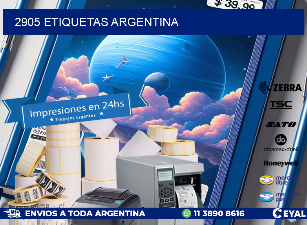 2905 ETIQUETAS ARGENTINA