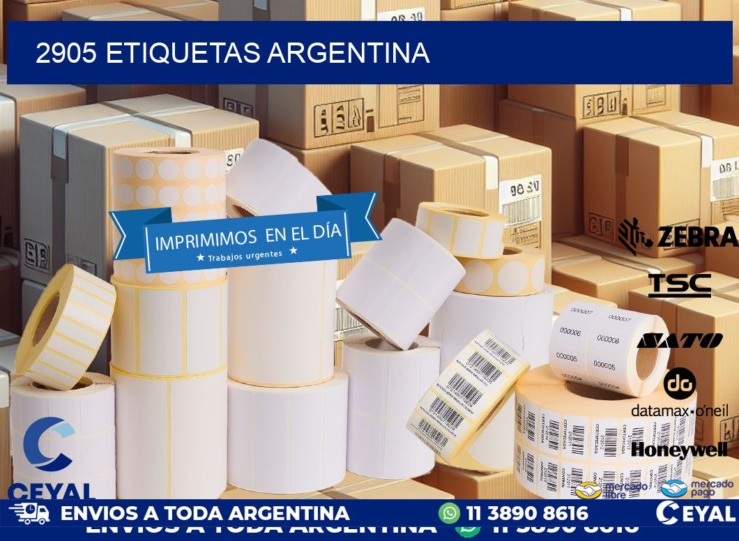 2905 ETIQUETAS ARGENTINA