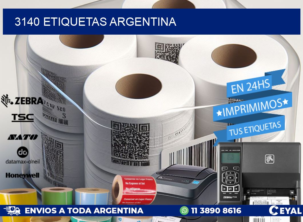 3140 ETIQUETAS ARGENTINA