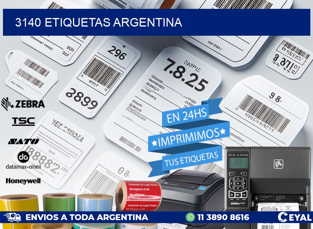 3140 ETIQUETAS ARGENTINA