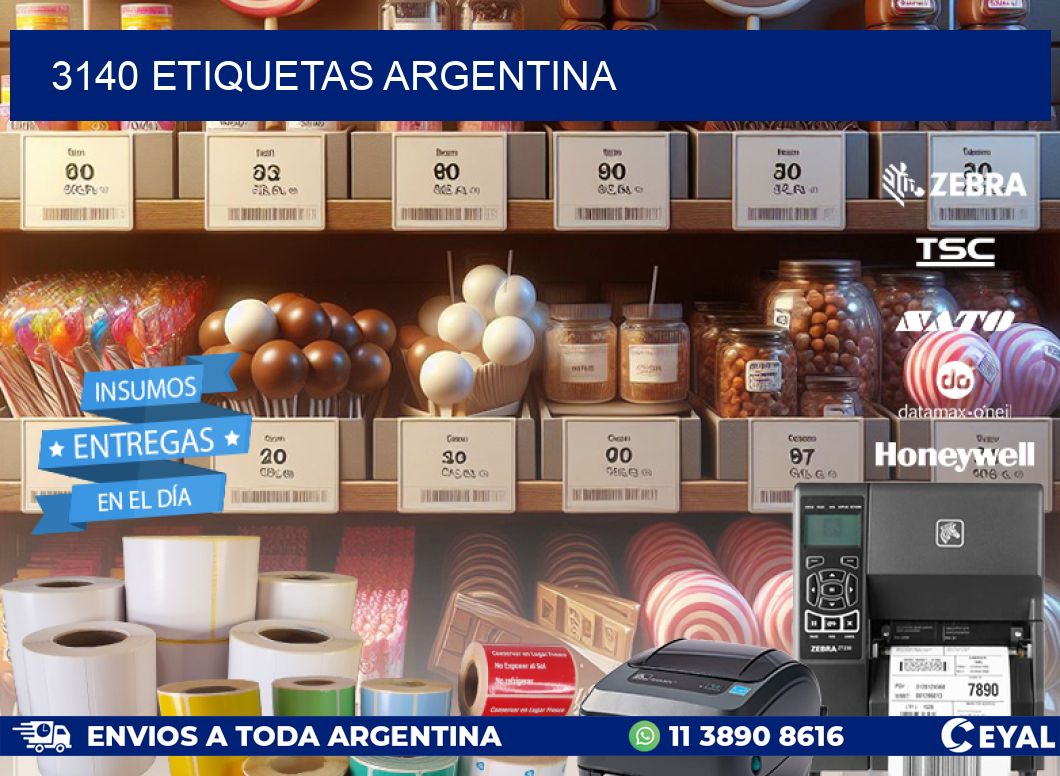 3140 ETIQUETAS ARGENTINA