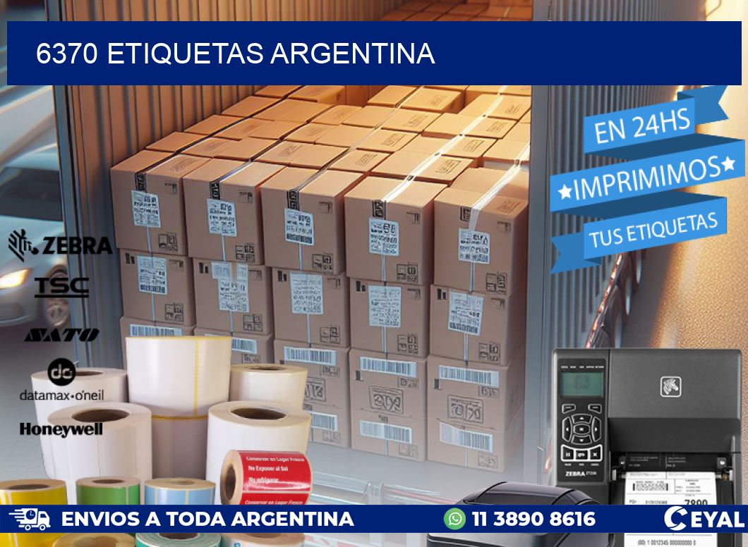 6370 ETIQUETAS ARGENTINA