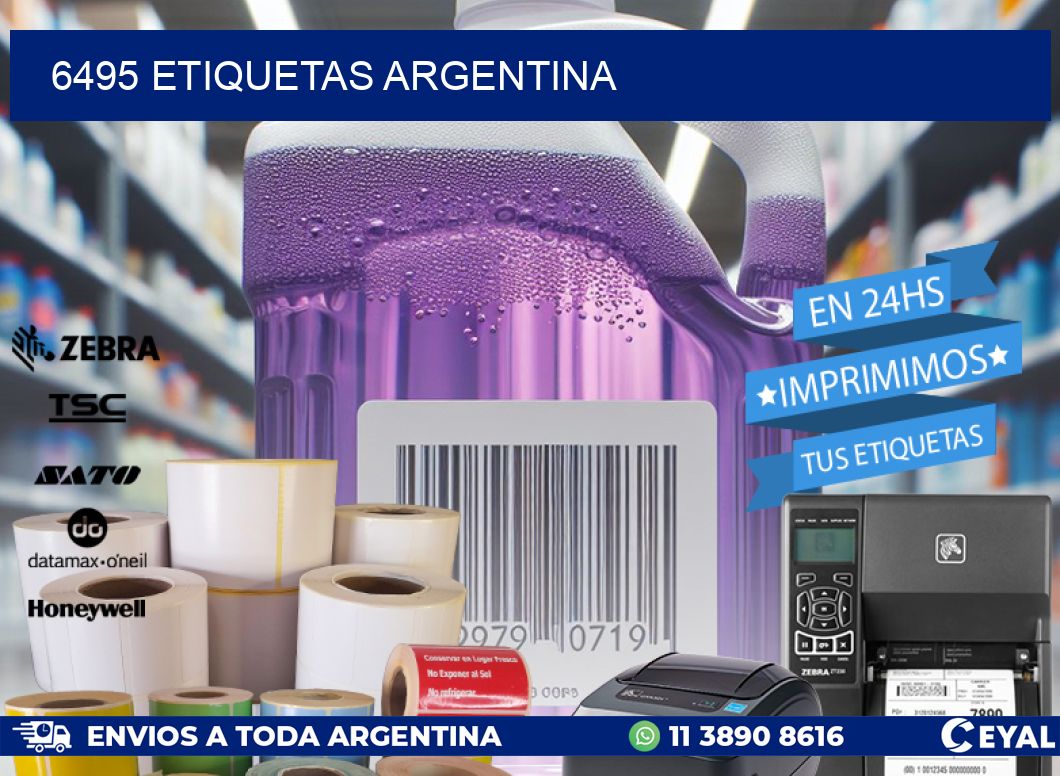 6495 ETIQUETAS ARGENTINA