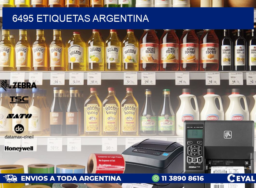 6495 ETIQUETAS ARGENTINA