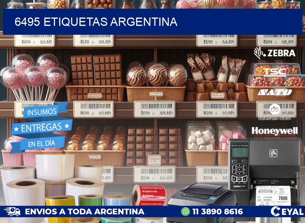 6495 ETIQUETAS ARGENTINA