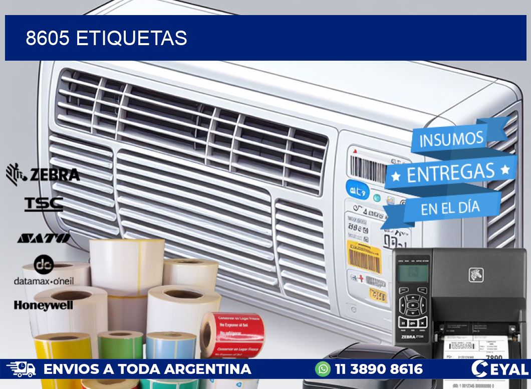 8605 ETIQUETAS
