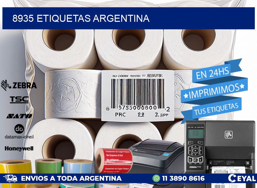 8935 ETIQUETAS ARGENTINA