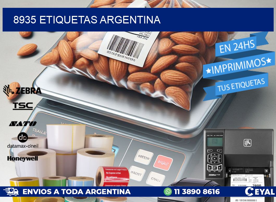 8935 ETIQUETAS ARGENTINA