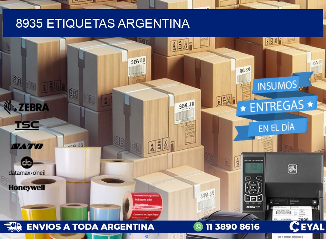 8935 ETIQUETAS ARGENTINA