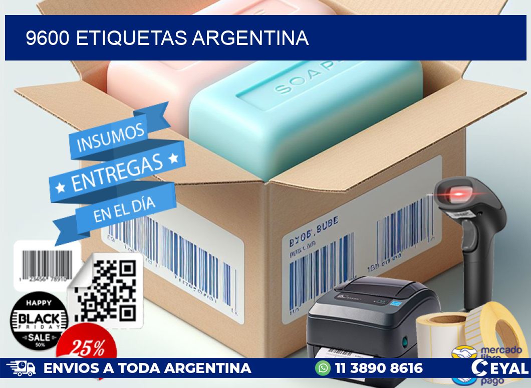 9600 ETIQUETAS ARGENTINA