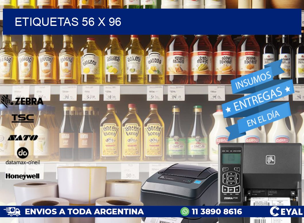 ETIQUETAS 56 x 96