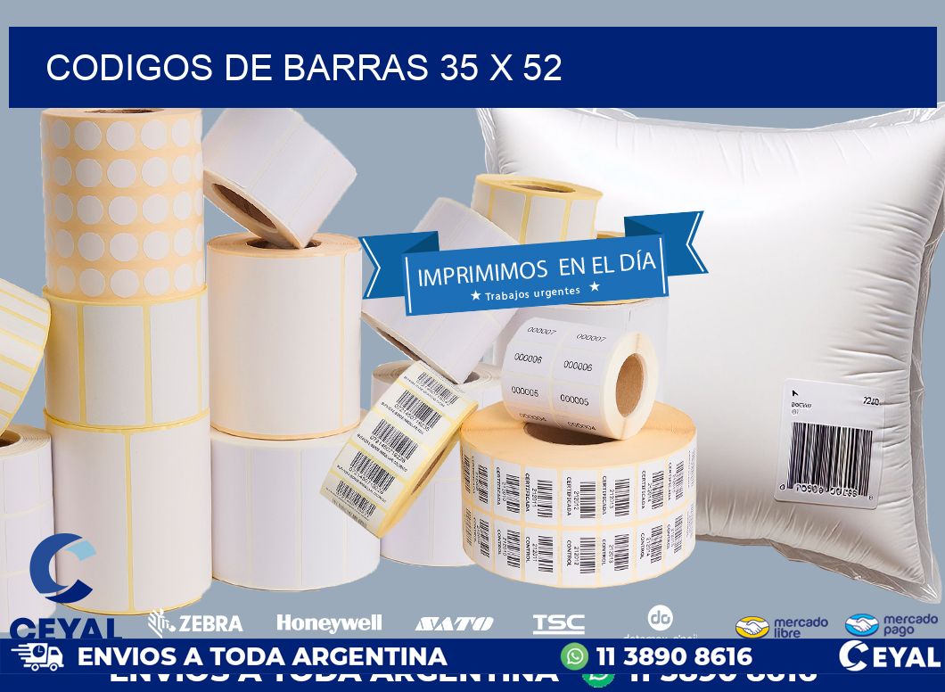 codigos de barras 35 x 52