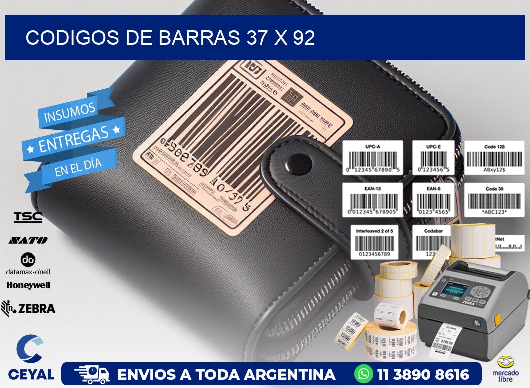 codigos de barras 37 x 92