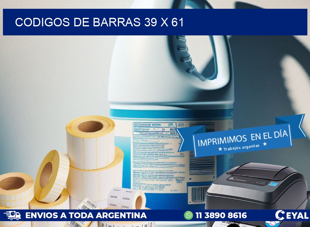 codigos de barras 39 x 61