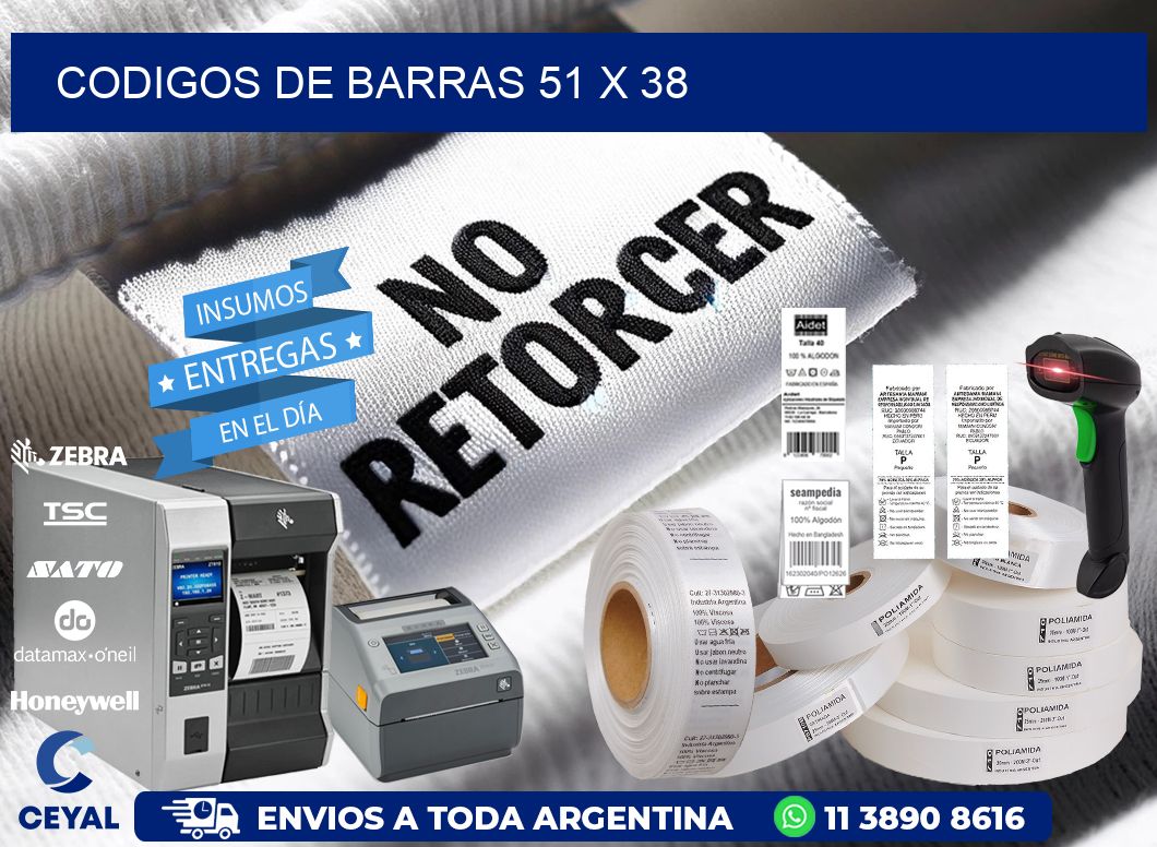 codigos de barras 51 x 38