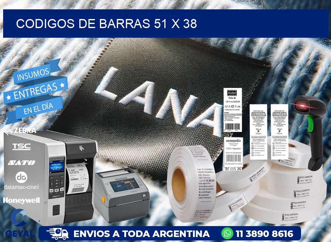 codigos de barras 51 x 38