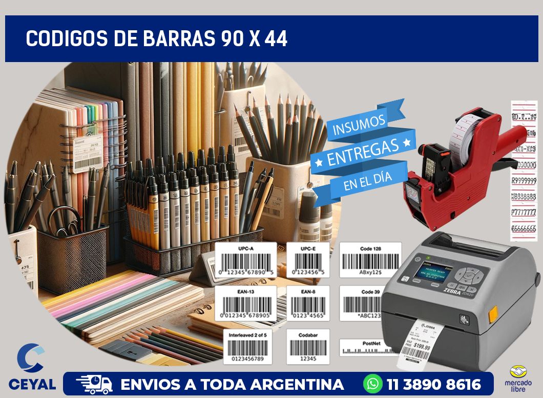 codigos de barras 90 x 44