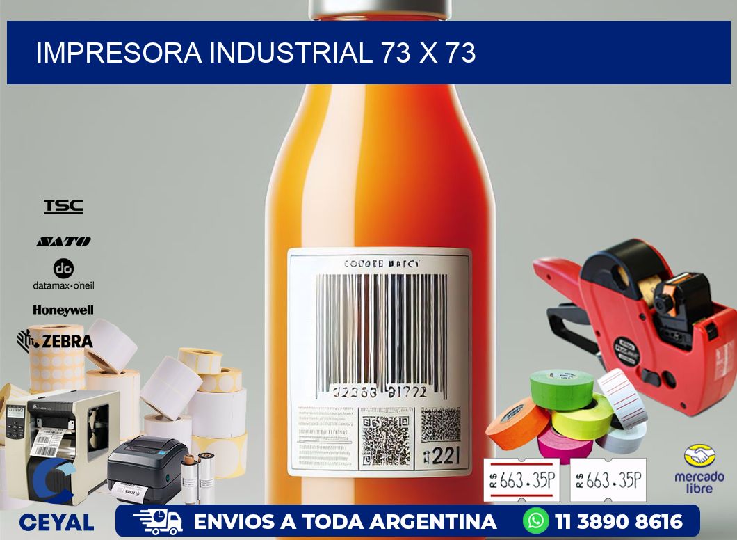 impresora industrial 73 x 73