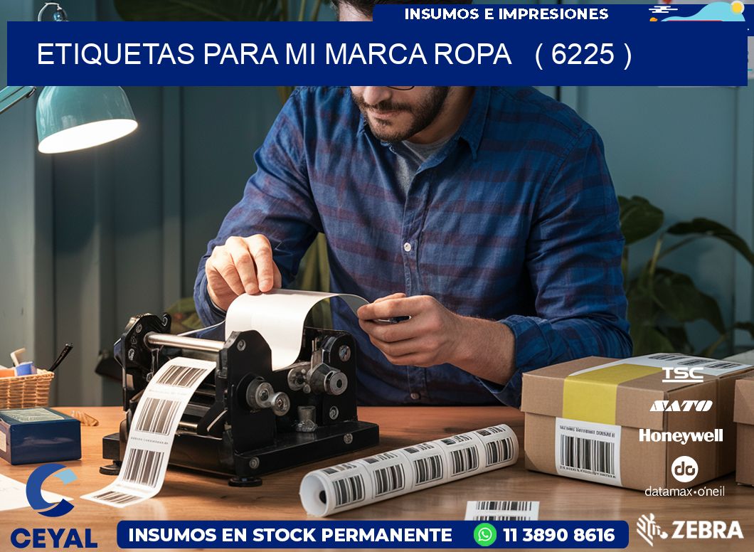 ETIQUETAS PARA MI MARCA ROPA ( 6225 )