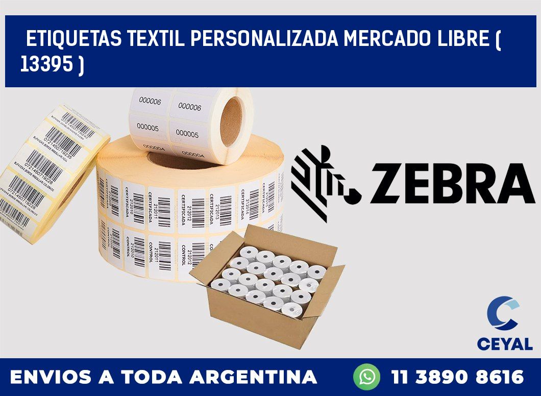 ETIQUETAS TEXTIL PERSONALIZADA MERCADO LIBRE ( 13395 )
