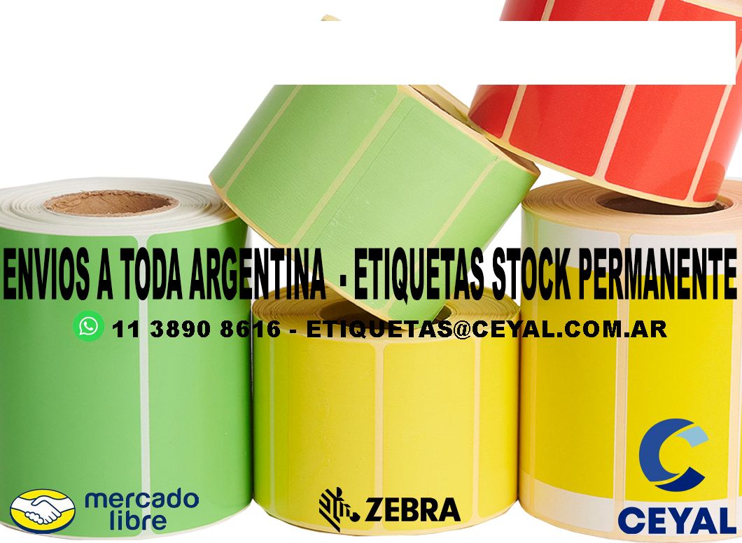 5000 ETIQUETAS RIBBON 96 x 73
