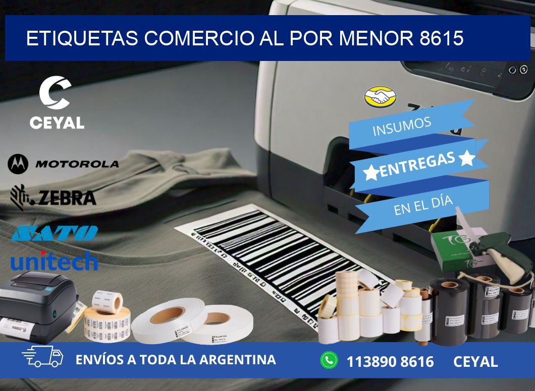ETIQUETAS COMERCIO AL POR MENOR 8615