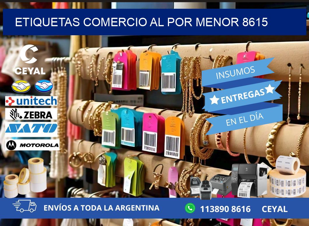 ETIQUETAS COMERCIO AL POR MENOR 8615