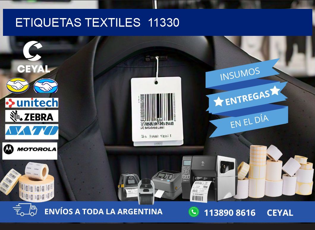 ETIQUETAS TEXTILES 11330