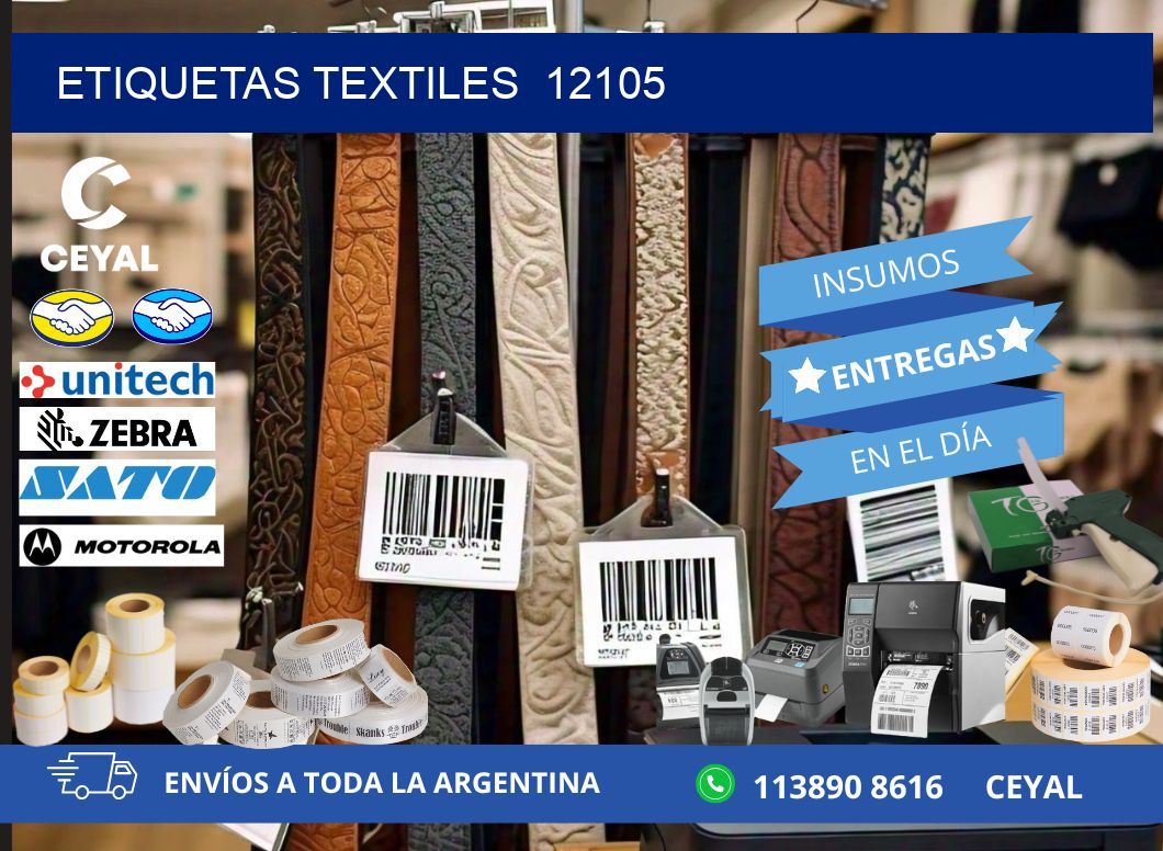 ETIQUETAS TEXTILES 12105