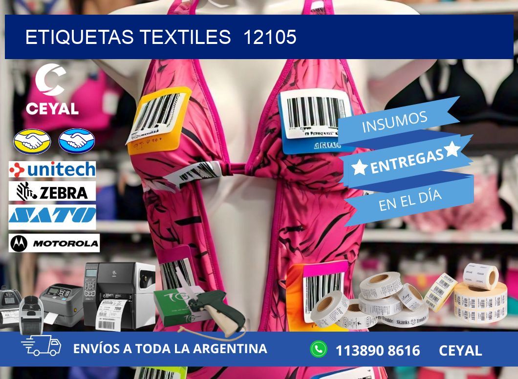 ETIQUETAS TEXTILES 12105