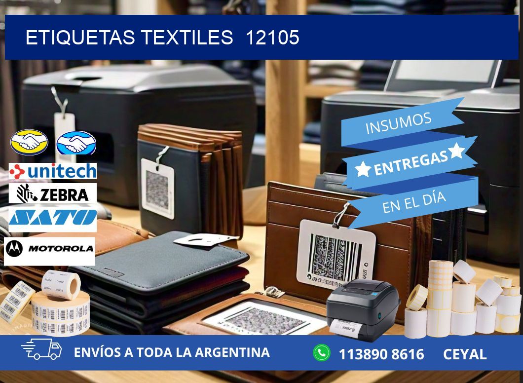 ETIQUETAS TEXTILES 12105