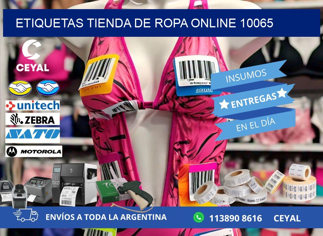 ETIQUETAS TIENDA DE ROPA ONLINE 10065