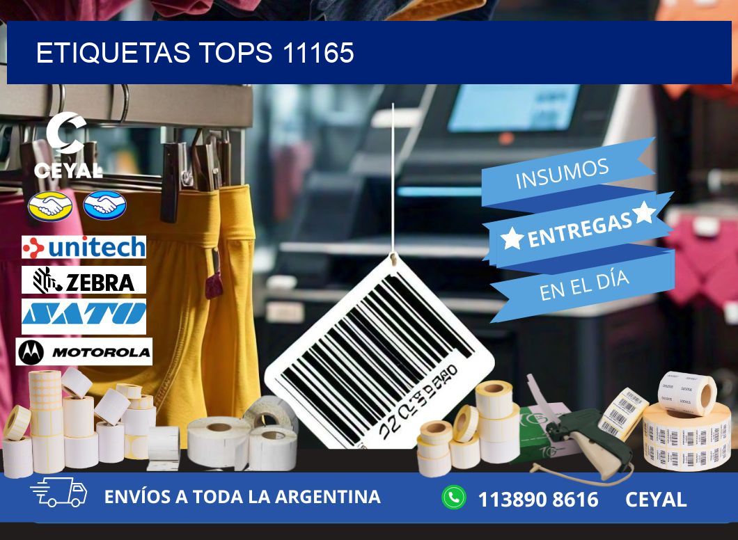 ETIQUETAS TOPS 11165