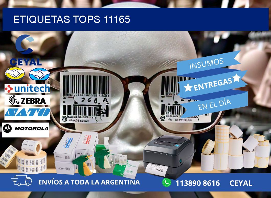 ETIQUETAS TOPS 11165