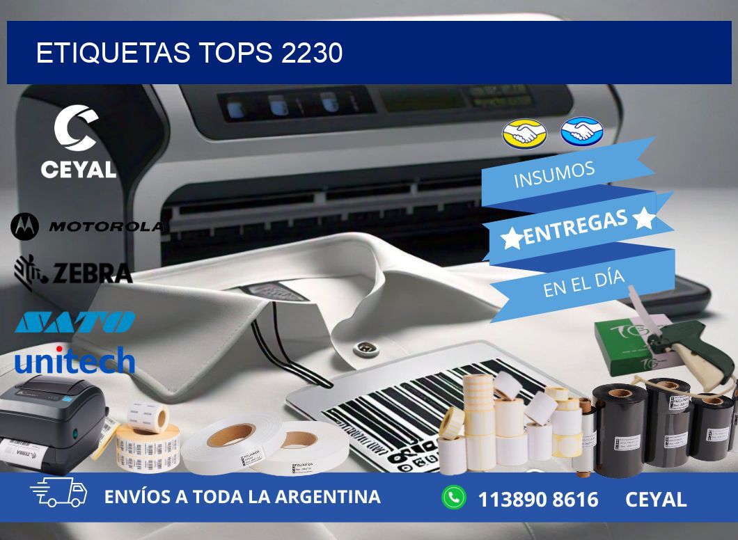 ETIQUETAS TOPS 2230