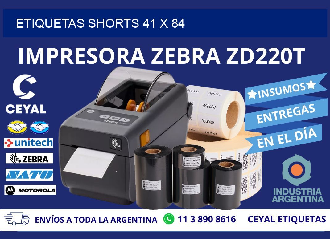 ETIQUETAS SHORTS 41 x 84