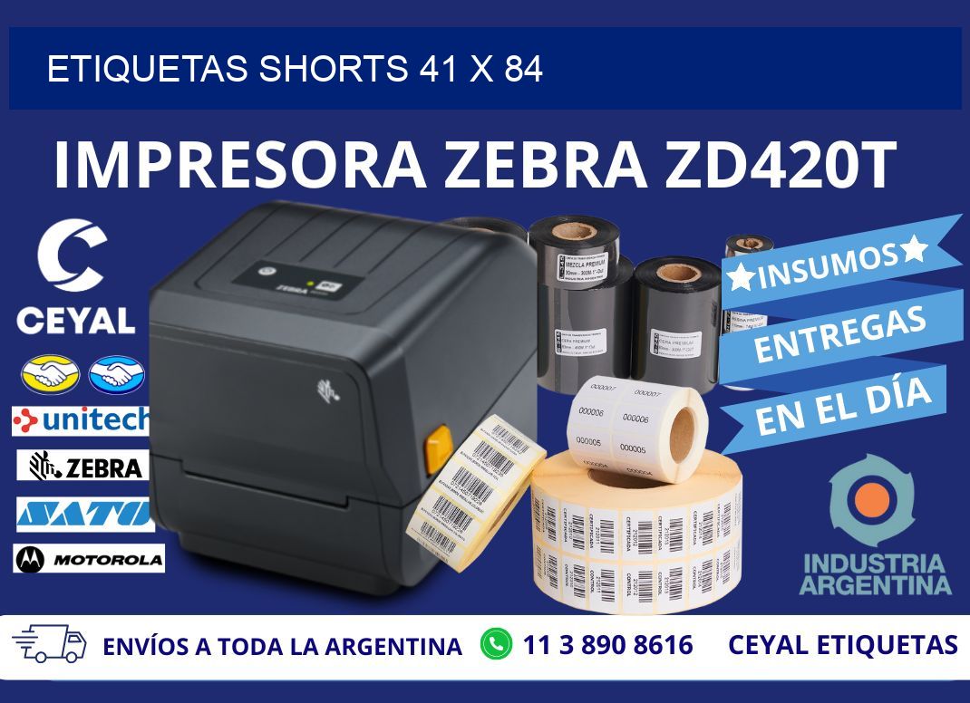 ETIQUETAS SHORTS 41 x 84