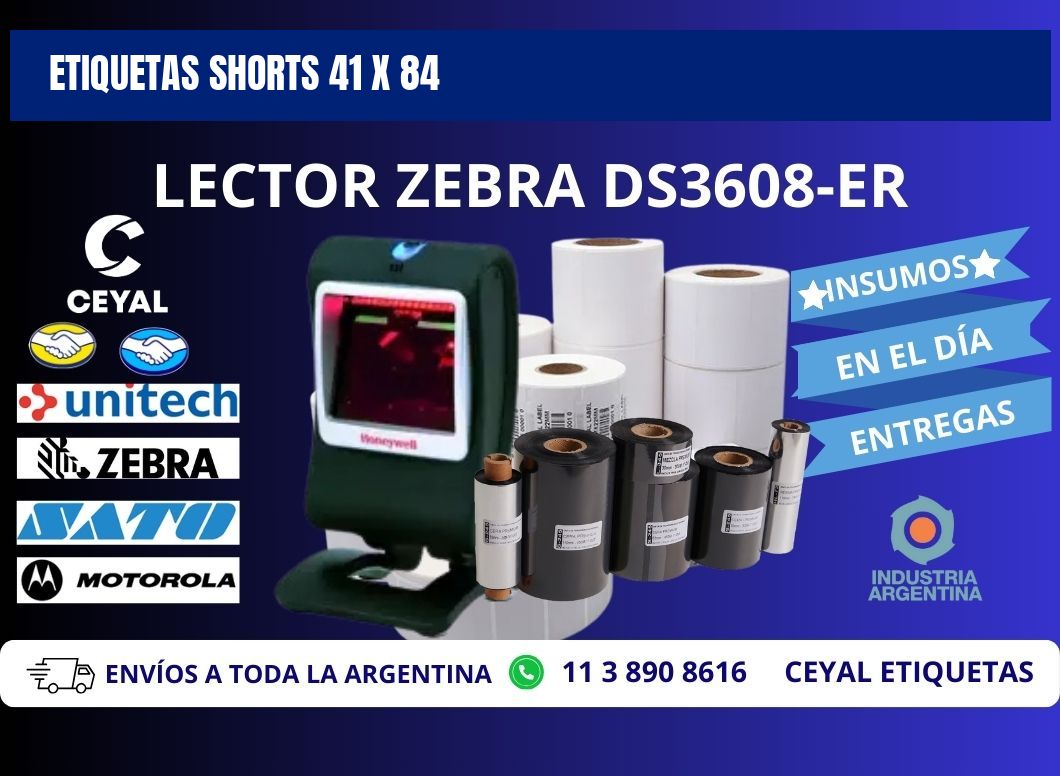 ETIQUETAS SHORTS 41 x 84