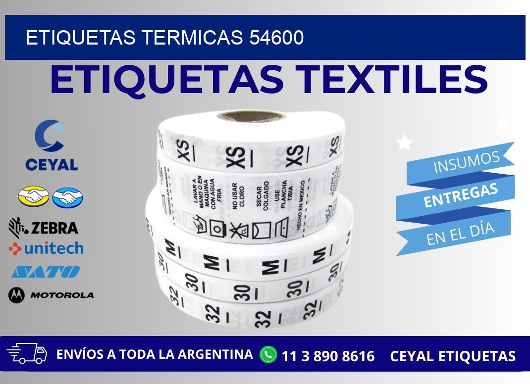 ETIQUETAS TERMICAS 54600