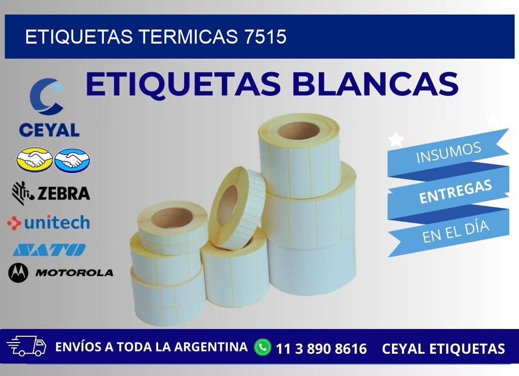 ETIQUETAS TERMICAS 7515