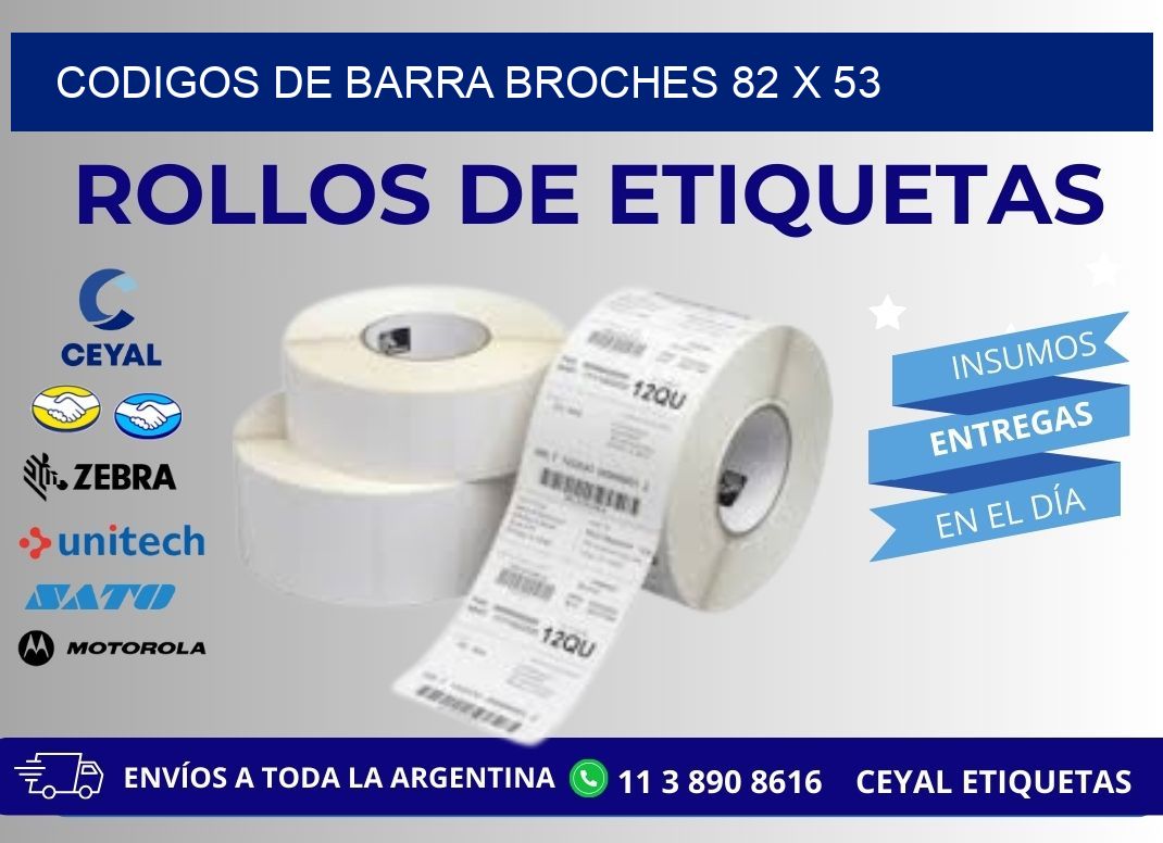 CODIGOS DE BARRA BROCHES 82 x 53
