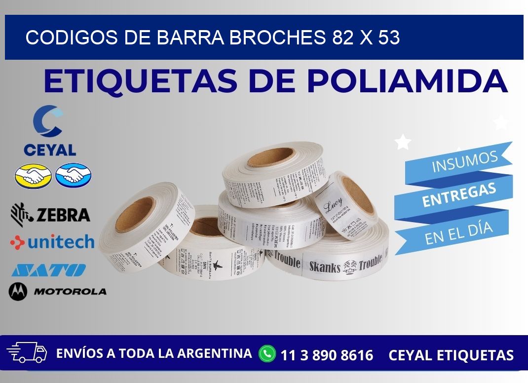 CODIGOS DE BARRA BROCHES 82 x 53