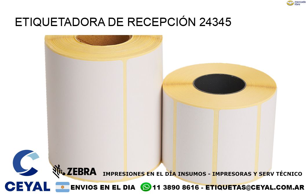 ETIQUETADORA DE RECEPCIÓN 24345